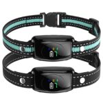 2 Pack Dog Bark Collar with Beep Vibration for Medium Large Dogs 15-120LBS | Rechargeable Bark Collar with 3 Modes - 5 Beep, Vibration & 7 Sensitivity, IPX7 Waterproof Barking Collar Indoor Outdoor Use
