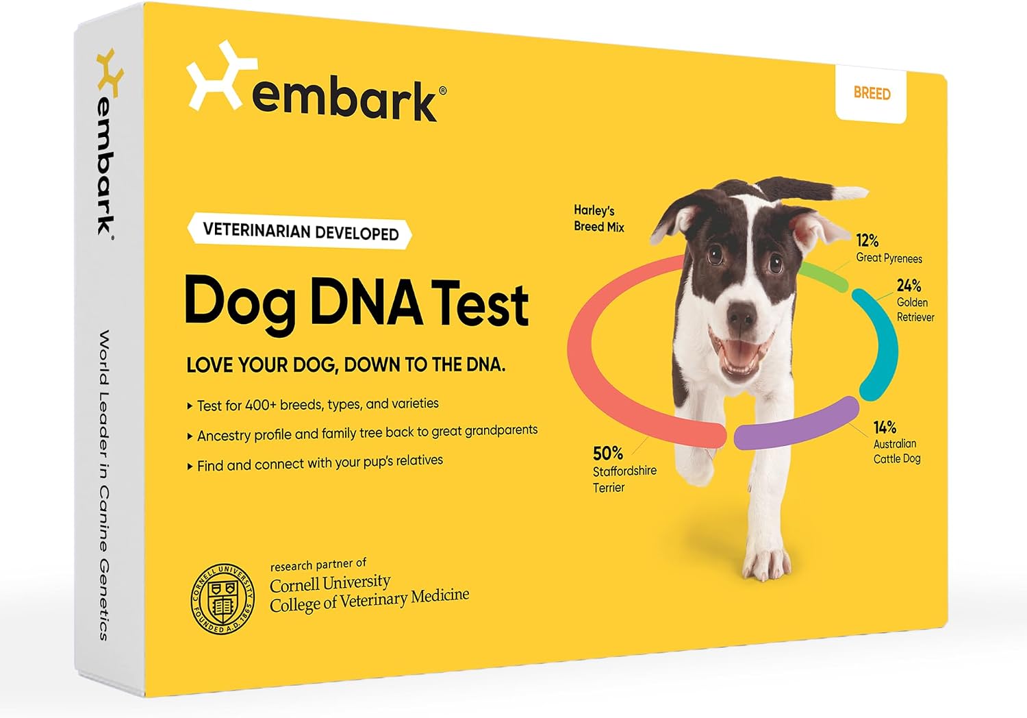 71G-N3uMLCL._AC_SL1500_.jpg Embark Breed ID Dog DNA Test Kit – 400+ Breeds, 99% Breed Accuracy - Image 1