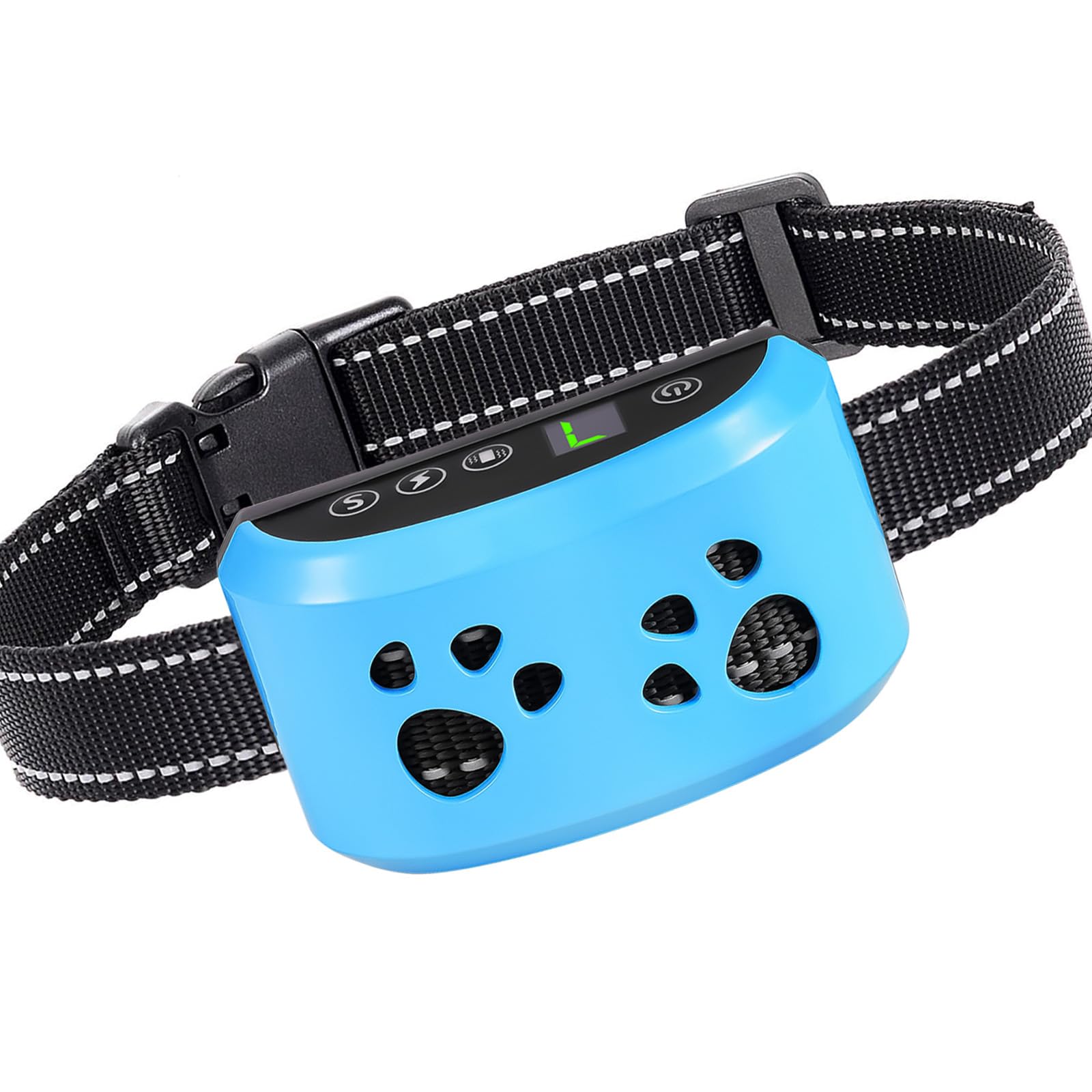 Version 1.0.0 Dog Bark Collar, Svtrat Smart Anti Bark Collar for Small Medium Large Dogs | 7 Adjustable Sensitivity & 4 Humane Modes, Rechargeable Auto No Barking Training Collar for Dogs 8-120lbs, IP65 Waterproof - Image 1
