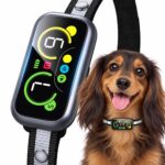 Dog Bark Collar, Instant Bark Solution, Smart Anti Barking Device with 4 Correction Modes, Fast-Acting Barking Collar for for Large Medium Small Dogs 5-150lbs, Ideal for Home & Outdoor