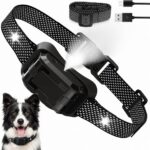 Citronella Bark Collar for Dogs, 3 Spray & 3 Sensitivity, No Spray Refil | Anti Barking Training Collar, IP67 Waterproof, Rechargeable Anti-Bark Collar, for S/M/L Citronella Dog Collar, 2 Straps,Black