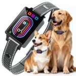 Dog Bark Collar, Smart Anti Bark Training Collar with Beep, Vibration & Safe Static, 9 Sensitivity Levels, 5 Training Modes, Rechargeable, IPX7 Waterproof for Small, Medium & Large Dogs