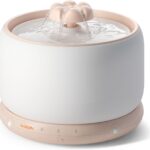 WOPET W03 Cordless Ceramic Cat Water Fountain, 3L/101oz Premium Cat Water Dispenser with 5000mAh Rechargeable Battery