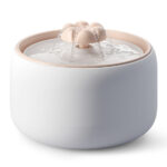 WOPET W03 Lite (W03L) Premium Ceramic Pet Water Fountain for Cats & Small Dogs, 3L/101oz Ultra-Quiet Pump