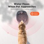 WOPET W600 Pro Cordless Pet Water Fountain for Large Dogs or Multiple Cats, 6L/205oz 5000mAh Battery Operated - Image 3