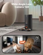 WOPET HV10DP Heritage View Automatic Cat Feeder Dual Bowls with Camera - Image 3