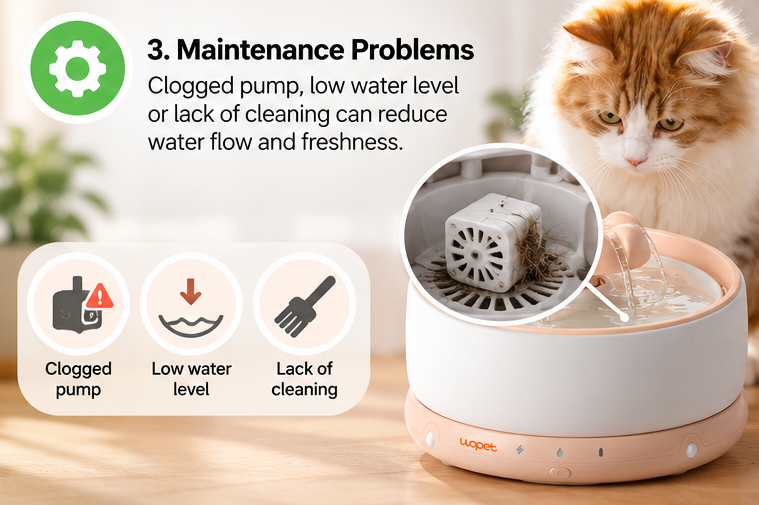 Cat Suddenly Stop Using the Water Fountain