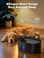WOPET A08 8L/2.1Gal Pet Water Fountain For Multiple Cats or Large Dogs - Image 2