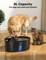 WOPET A08 8L/2.1Gal Pet Water Fountain For Multiple Cats or Large Dogs - Image 3