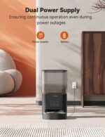WOPET CA10 4L Automatic Cat Feeder, 5G&2.4G Smart WiFi Pet Feeder with App Control - Image 3