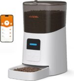 WOPET F07 6L Automatic Cat Feeder, WiFi Automatic Dog Feeder with APP Control for Remote Feeding