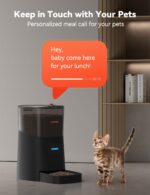 WOPET F07 Pro 6L Automatic Pet Feeder For Cats or Dogs, Voice Recorder WiFi Remote Control - Image 5