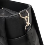WOPET Fashion Pet Carrier Bag Dog Carrier Purse Dog Handbag Pet Tote Bag for Outdoor Travel Walking Hiking (Black) - Image 3