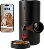 WOPET HV10P Automatic Dog Feeder with Camera,1080P HD Video with Night Vision